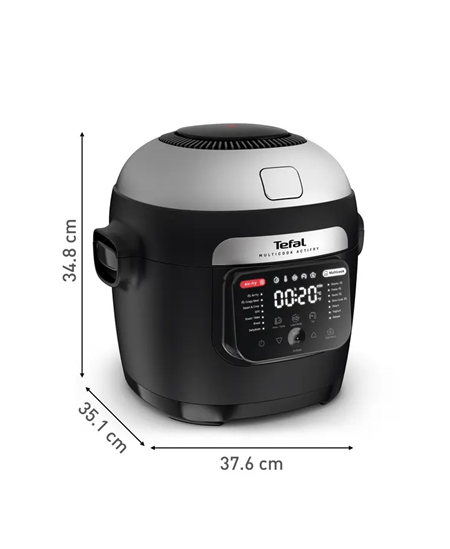 TEFAL Air Fryer and Multicooker | MY741CF0 Actifry | Power 1334 W | Capacity 6 L | Black/Silver