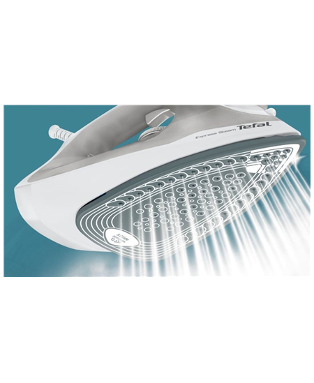 TEFAL Express Steam Iron | FV2863E1 | Steam Iron | 2500 W | Water tank capacity 270 ml | Continuous steam 30 g/min | Steam boost