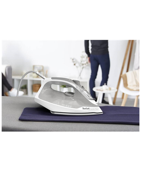 TEFAL Express Steam Iron | FV2863E1 | Steam Iron | 2500 W | Water tank capacity 270 ml | Continuous steam 30 g/min | Steam boost