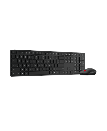 Lenovo Multi-Mode Pro Combo Keyboard and Mouse 6000-US Euro | Keyboard and Mouse Set | Wireless | Mouse included | US Euro | Blu