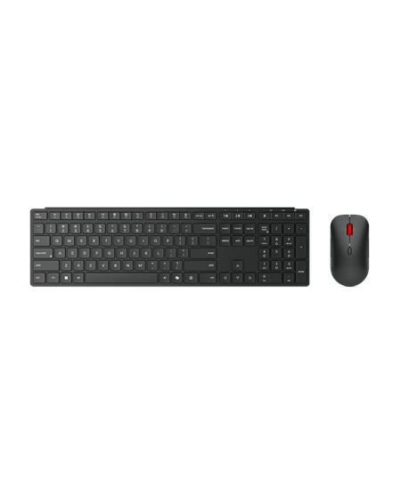 Lenovo Multi-Mode Pro Combo Keyboard and Mouse 6000-US Euro | Keyboard and Mouse Set | Wireless | Mouse included | US Euro | Blu