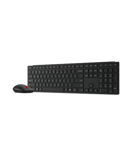 Lenovo Multi-Mode Pro Combo Keyboard and Mouse 6000-US Euro | Keyboard and Mouse Set | Wireless | Mouse included | US Euro | Blu