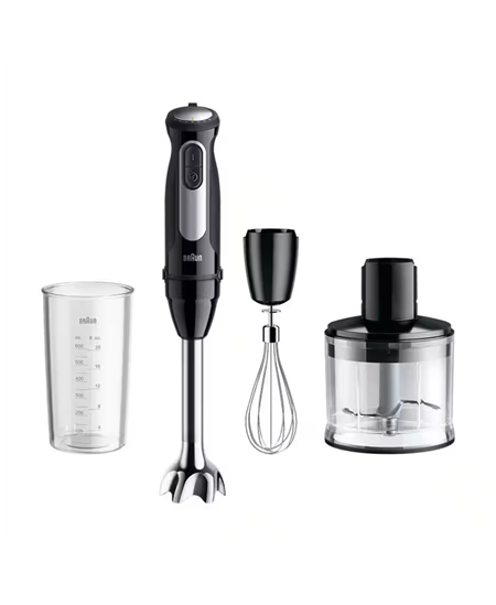 Braun Hand Blender | MQ55236M MultiQuick 5 Pro | Hand Blender | 750 W | Number of speeds 25 | Turbo mode | Black