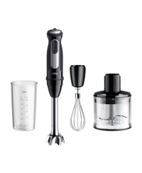 Braun Hand Blender | MQ55236M MultiQuick 5 Pro | Hand Blender | 750 W | Number of speeds 25 | Turbo mode | Black