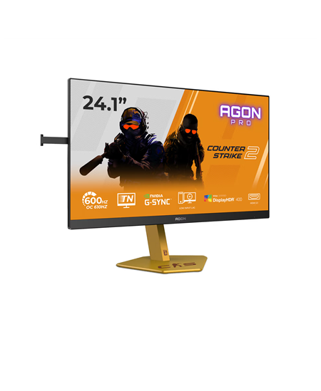 AOC CS24A | 24 " | TN | FHD | 16:9 | 610 Hz | 0.5 ms | 1920 x 1080 pixels | 500 cd/m² | HDMI ports quantity 2 | Black/Oran