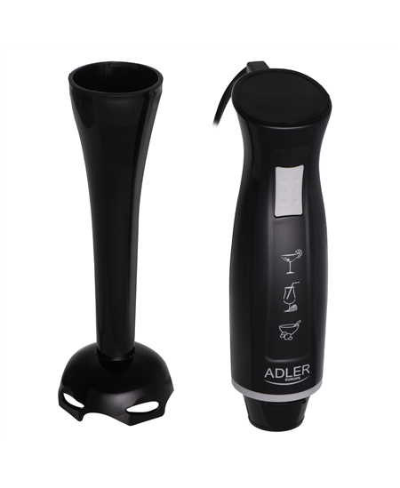 Adler Hand Blender | AD 4622 | Hand Blender | 300 W | Number of speeds 1 | Black