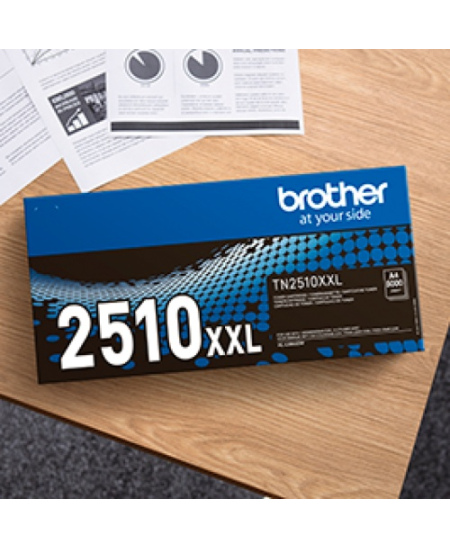 Brother TN-2510XXL (TN2510XXL) Lazerinė kasetė, Juoda