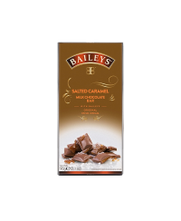 Pieniškas šokoladas BAILEYS, su sūdyta karamele, 90 g