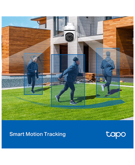 TP-LINK | Pan/Tilt Security Wi-Fi Camera | Tapo C520WS | Dome | 4 MP | 3.18 mm/F1.6 | IP66 | H.264 | MicroSD, up to 512 GB