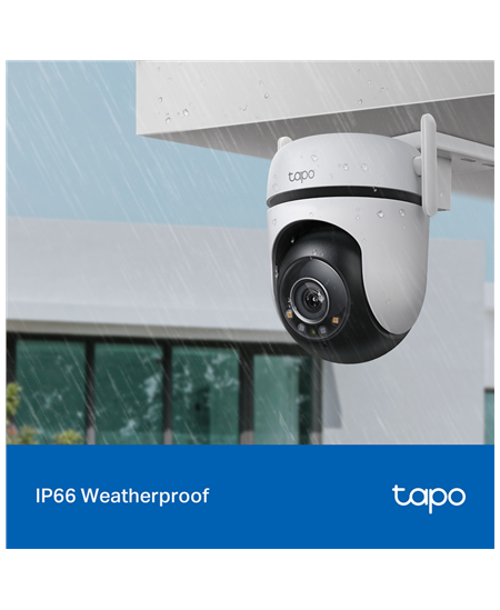 TP-LINK | Pan/Tilt Security Wi-Fi Camera | Tapo C520WS | Dome | 4 MP | 3.18 mm/F1.6 | IP66 | H.264 | MicroSD, up to 512 GB