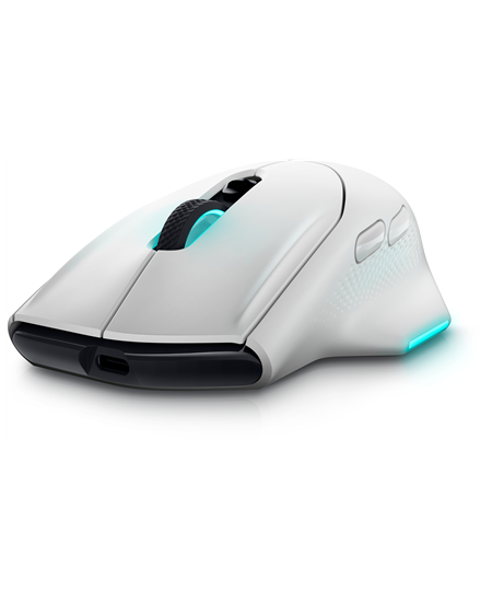 Dell Gaming Mouse AW620M Wired/Wireless, Lunar Light, Alienware Wireless Gaming Mouse