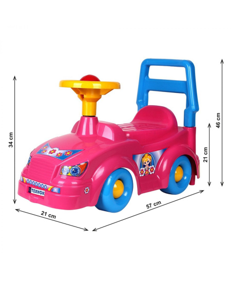 Paspiriama mašinėlė TECHNOK, 57 cm