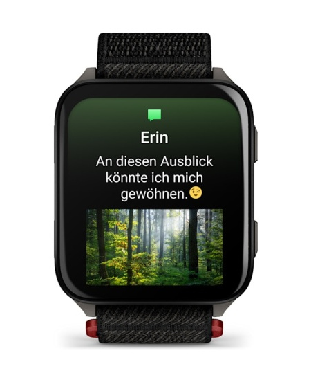 Garmin Venu X1 Išmanusis laikrodis Black, Slate Titanium Caseback / Black ComfortFit Nylon Band