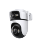 TP-LINK | Dual Lens Security Wi-Fi Camera | Tapo C545D | Dome | 3 MP | 6mm | IP66 | H.264 | MicroSD, up to 512 GB