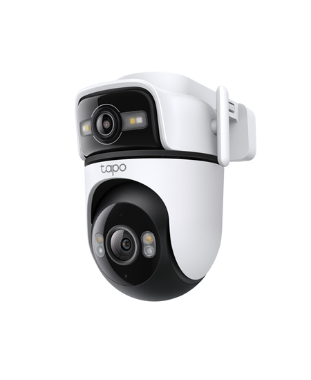 TP-LINK | Dual Lens Security Wi-Fi Camera | Tapo C545D | Dome | 3 MP | 6mm | IP66 | H.264 | MicroSD, up to 512 GB