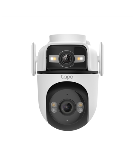 TP-LINK | Dual Lens Security Wi-Fi Camera | Tapo C545D | Dome | 3 MP | 6mm | IP66 | H.264 | MicroSD, up to 512 GB