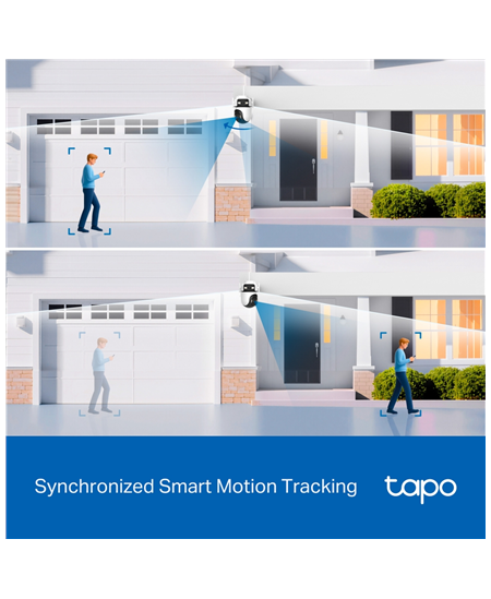 TP-LINK | Dual Lens Security Wi-Fi Camera | Tapo C545D | Dome | 3 MP | 6mm | IP66 | H.264 | MicroSD, up to 512 GB