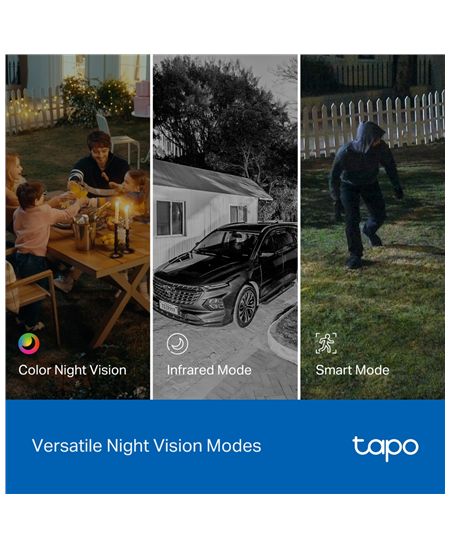 TP-LINK | Dual Lens Security Wi-Fi Camera | Tapo C545D | Dome | 3 MP | 6mm | IP66 | H.264 | MicroSD, up to 512 GB