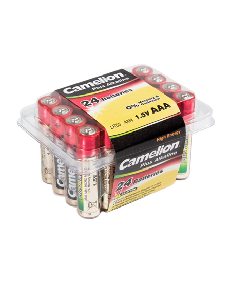 Camelion LR03-PB24  AAA/LR03, Plus Alkaline, 24 pc(s)