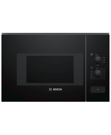 Bosch Microwave Oven BFL520MB0 20 L,  Rotary knob, 800 W, Black, Built-in, Defrost function