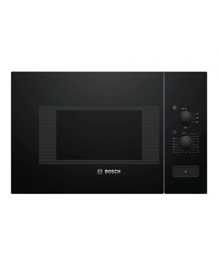 Bosch Microwave Oven BFL520MB0 20 L,  Rotary knob, 800 W, Black, Built-in, Defrost function