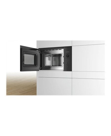 Bosch | Microwave Oven | BFL524MB0 | Built-in | 20 L | 800 W | Black