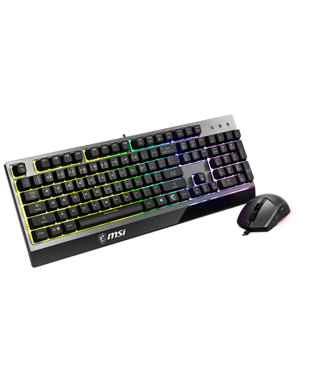 MSI | Vigor GK30 COMBO | Keyboard and Mouse Set | Wired | RGB LED light | US