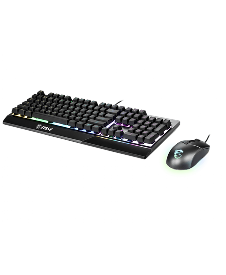 MSI | Vigor GK30 COMBO | Keyboard and Mouse Set | Wired | RGB LED light | US
