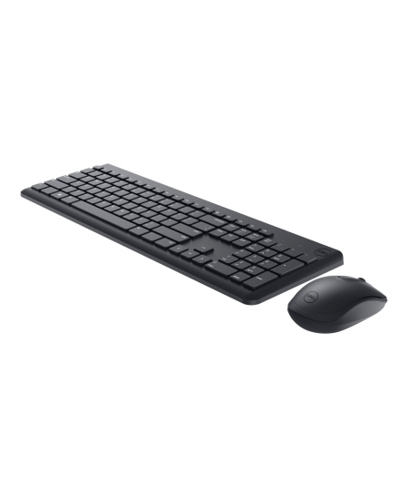 Dell Keyboard and Mouse | KM3322W | Keyboard and Mouse Set | Wireless | Batteries included | Ukrainian | Black | Wireless connec