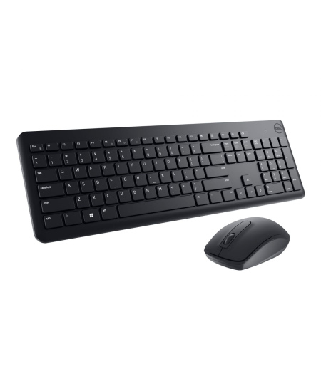 Dell Keyboard and Mouse | KM3322W | Keyboard and Mouse Set | Wireless | Batteries included | Ukrainian | Black | Wireless connec