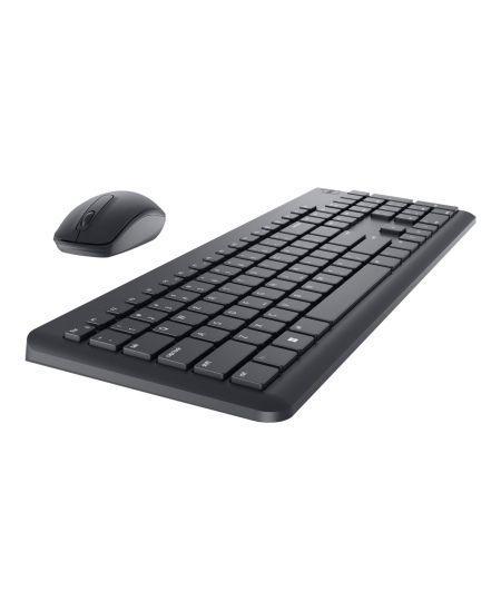 Dell Keyboard and Mouse | KM3322W | Keyboard and Mouse Set | Wireless | Batteries included | Ukrainian | Black | Wireless connec
