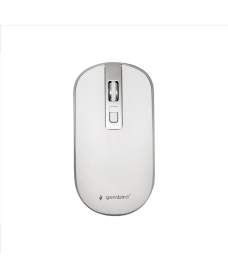 Gembird Wireless Optical mouse MUSW-4B-05 USB, White