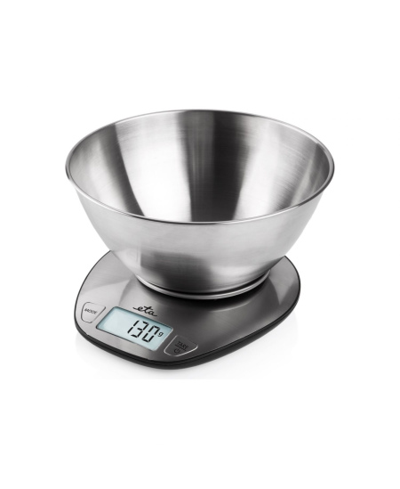 ETA Kitchen scale ETA677890000 Dori Maximum weight (capacity) 5 kg, Graduation 1 g, Display type LCD, Stainless steel