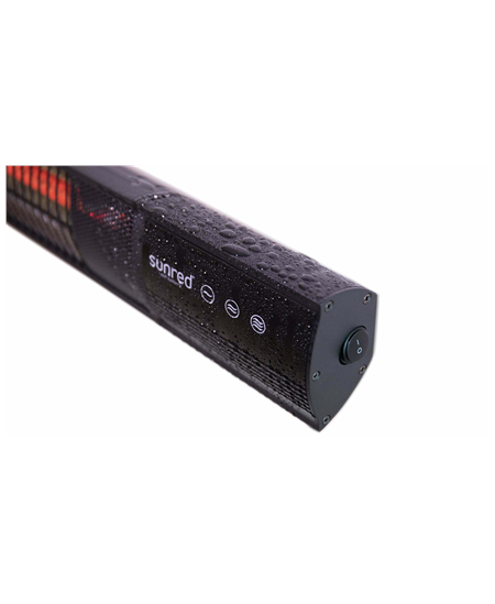 SUNRED | Heater | RD-DARK-25, Dark Wall | Infrared | 2500 W | Black | IP55