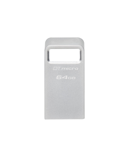 Kingston | USB 3.2 Flash Drive | DataTraveler micro | 64 GB | USB 3.2 | Silver