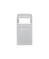 Kingston | USB 3.2 Flash Drive | DataTraveler micro | 64 GB | USB 3.2 | Silver