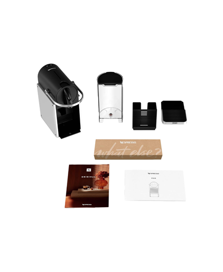 Delonghi | Coffee Maker | EN127.S Nespresso Pixie | Pump pressure 19 bar | Capsule | 1260 W | Silver