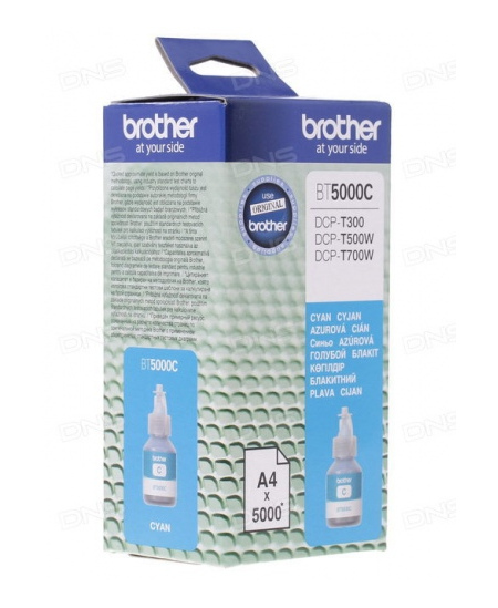 Brother BT5000C Rašalo papildymo buteliukas, Žydra