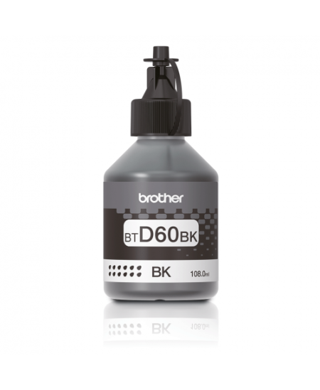 Brother BTD60BK Rašalo papildymo buteliukas, Juoda