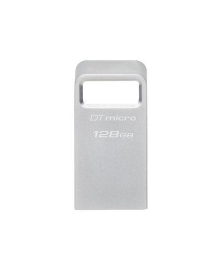 Kingston USB 3.2 Flash Drive  DataTraveler micro 128 GB, USB 3.2, Silver