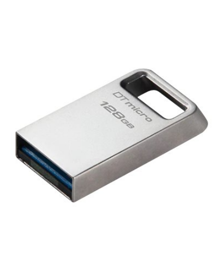 Kingston USB 3.2 Flash Drive  DataTraveler micro 128 GB, USB 3.2, Silver