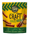 Duonos traškučiai FLINT, Craft, kabanosių ir garstyčių skonio, 80 g
