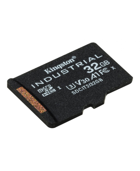 Kingston | UHS-I | 32 GB | microSDHC/SDXC Industrial Card | Flash memory class Class 10, UHS-I, U3, V30, A1