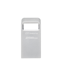 Kingston | USB 3.2 Flash Drive | DataTraveler micro | 256 GB | USB 3.2 | Silver