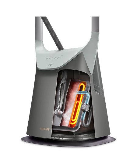 Philips All-in-one Ironing Solution | GC628/80 8000 Series | Stand Steamer | 2400 W | 2 L | 90 g/min