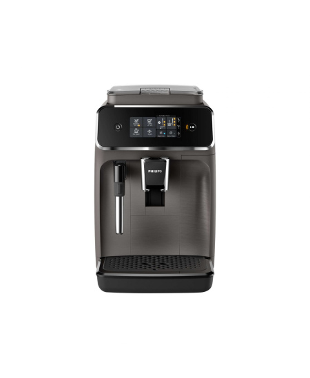 Philips | Espresso Coffee Maker | EP2224/10 | Pump pressure 15 bar | Built-in milk frother | Fully automatic | Kashmir Gray