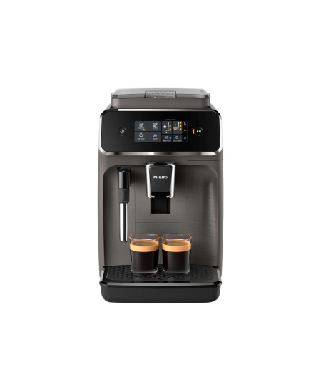 Philips | Espresso Coffee Maker | EP2224/10 | Pump pressure 15 bar | Built-in milk frother | Fully automatic | Kashmir Gray