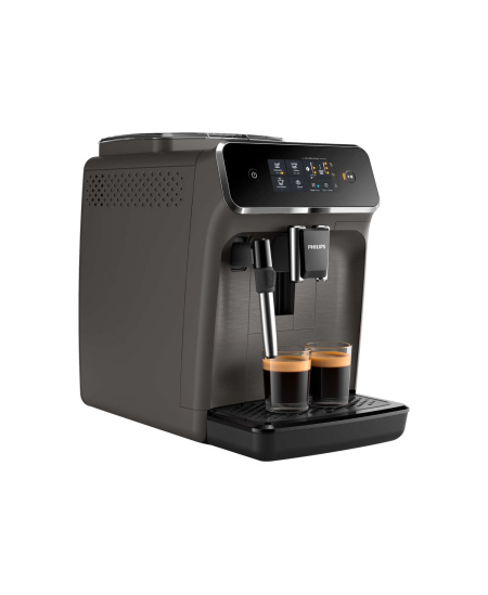 Philips | Espresso Coffee Maker | EP2224/10 | Pump pressure 15 bar | Built-in milk frother | Fully automatic | Kashmir Gray