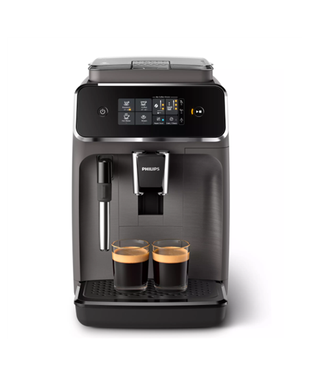 Philips | Espresso Coffee Maker | EP2224/10 | Pump pressure 15 bar | Built-in milk frother | Fully automatic | Kashmir Gray