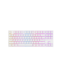 Genesis | THOR 404 TKL | Mechanical Gaming Keyboard | Wired | US | RGB | White | USB-A | Gateron Yellow Pro